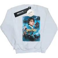 Harry Potter Meisjes Sweatshirt Steen der Wijzen (Wit)