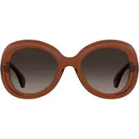 Moschino Brown SF Lens Bruine Ronde Zonnebril