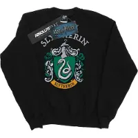 Harry Potter Sweatshirt met Slytherin helm voor meisjes (Zwart)