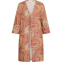 Usha Kimono beige / rood