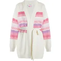 IZIA Gebreid vest lichtlila / rosa / lichtroze / natuurwit