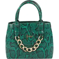 Faina Handtas groen / zwart