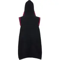 IZIA Gebreide bodywarmer pink / zwart