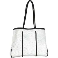 Faina Shopper zwart / zilver