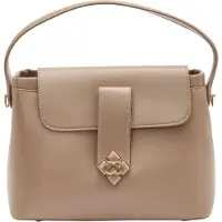 Usha Handtas donkerbeige