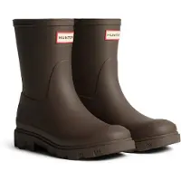 Hunter Boots - Downpour Short Boot - Rubberlaarzen 46, bruin