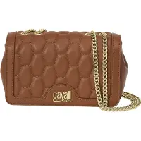 Roberto Cavalli Class Gevoerde dameshandtas met ketting, model CCHB0195