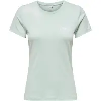 Only Play Cava Life Dames Fitness T-shirt 15370927-surf - Kleur Groen - Maat L