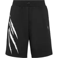 Plein sport Broek 'Scratch' zwart / wit