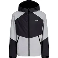 Jack & Jones Tussenjas 'JCOCLUB' grafiet / lichtgrijs