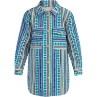 IZIA Overhemd jasje Meisje Veelkleurig blauw