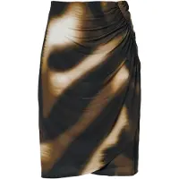 Mart Visser Avery Print Rok Olijfgroen / Multi