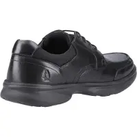 Hush puppies Heren Hugh Leren Casual Schoenen (Zwart)