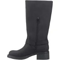 Rocket dog Dames/Dames Nash Hoge Biker Laarzen (Zwart)