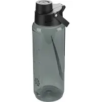 Nike Renew Recharge Chug Waterfles (Zwart)