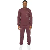 Duck and Cover Heren Applewood Top & Bottom Set (Rum Rozijn)