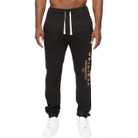 Crosshatch Heren Jamals Joggingbroek (Zwart)