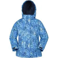 Mountain Warehouse Ski jas voor kinderen/kleuters Sneeuwklokje aquarel (Blauw)