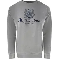 Aquascutum Mannen London Logo Crew Neck Trainingsoutfit Set (Grijs)