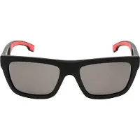 HUGO BOSS Heren 1450/S 0003 M9 Gepolariseerde Zonnebril (Mat zwart/grijs)
