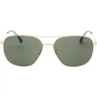 HUGO BOSS Matte zonnebril heren (Goud)