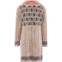 Faina Vest Dames roze/zwart
