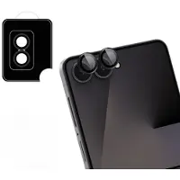 IMoshion Camera Protector Glas 2 Pack voor de Samsung Galaxy Z Flip 7 - Zwart