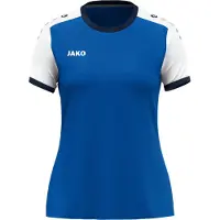 Jako Dynamic Shirt Korte Mouw Dames - Royal / Wit / Marine | Maat: XL