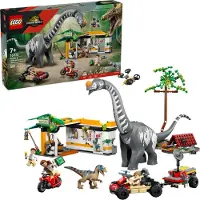 LEGO Jurassic World: Missie achtervolging van een Velociraptor en een Titanosaurus 76973