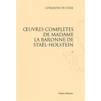 Slatkine Reprints Oeuvres completes de madame la baronne de stael-holstein,3