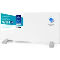 Orbegozo REW 1500, Olieradiator, Aluminium, Compatibel met Android en iOS, IP21, Geschikt voor binnen gebruik, Plaatsing op de vloer of aan de muur