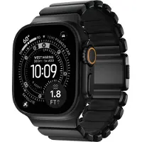 Nomad Stratos Titanium Strap Apple Watch 44mm / 45mm / 46mm / 49mm Zwart - NM011154858