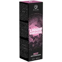 Secret Play Liquid Vibrator Hot - Vloeibare Vibrator - Met Warmte Effect - 15ml