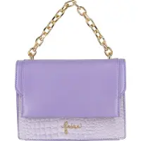 Faina Handtas goud / lila / lavendel