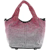 FELIPA Handtas pink / zwart / zilver