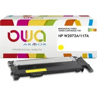 Armor OWA Inkt, OWA toner comp. naar HP W2072A, 117A geel (ca. 700 p.) (Y)