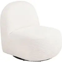Ebuy24 Fauteuil Milo ribstof | ribfluweel wit 67x70x74 cm fauteuils | NADUVI