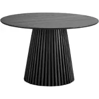 House Nordic Eettafel Osaka Zwart Ø120cm