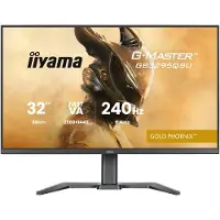 Iiyama GB3295QSU-B1 Monitor voor gamers 31.5" QHD VA, 240 Hz, 0,4 ms MPRT, USB-hub, USB-C, AMD FreeSync Premium