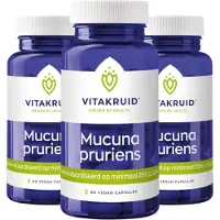 Vitakruid 3x Mucuna pruriens 400mg (60 capsules)