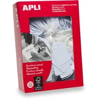 APLI Hang tags Wit 13 x 20 mm (1000 Unidades)
