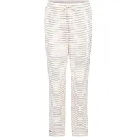 Hunkemoller Pyjamabroek 'Essential' bruin / wit