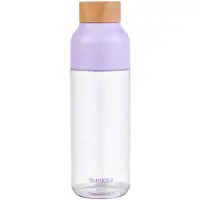 Quokka , Herbruikbare Waterfles 720ml in Ecozen Ice Collectie met Houten Dop, Lilas