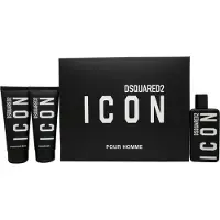 Dsquared2 Icon Pour Homme - Eau de Parfum 100ml + Shower Gel 100ml + After Shave Balm 100ml