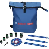 Bosch Demolition & Installation Kit met reciprozaagbladen, krachtdoppenset en Diamond Multi Wheel slijpschijf - 061599768E