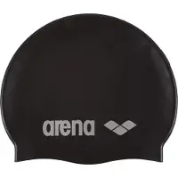 Arena Badmuts - Classic Silicone - Black/Silver - - OneSize - Badmutsen
