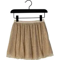 Like Flo Meisjes Rokken Sara Flo Plissee Skirt - Goud - Maat 134/140