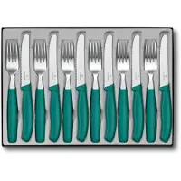 Victorinox Swiss Classic Tafelset 12st - Groen - Kartel
