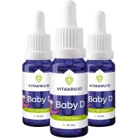 Vitakruid 3x Vitamine D baby druppels (10 ml)