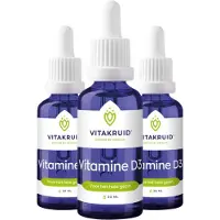Vitakruid 3x Vitamine D3 druppels (30 ml)